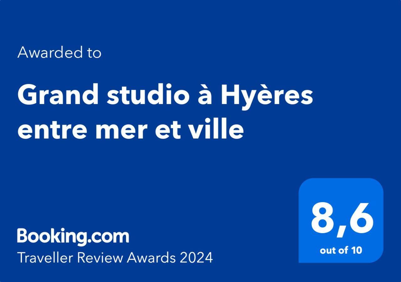Grand Studio A Hyeres Entre Mer Et Ville Eksteriør bilde